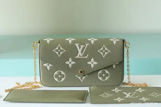 Official oldcobbler FÉLICIE POCHETTE VUITTON LOUIS 0701